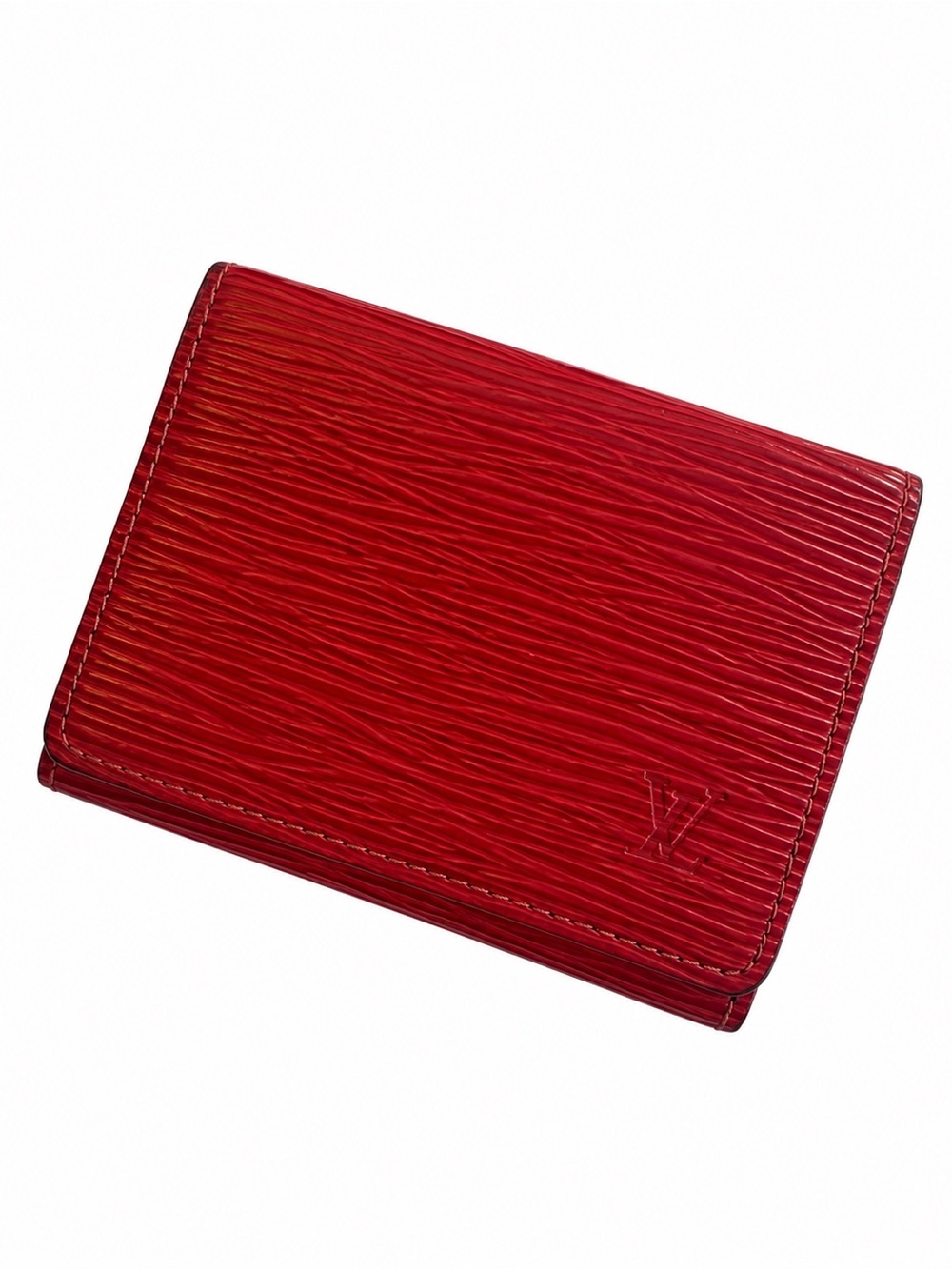 Authentic Louis Vuitton Epi Leather Card Holder